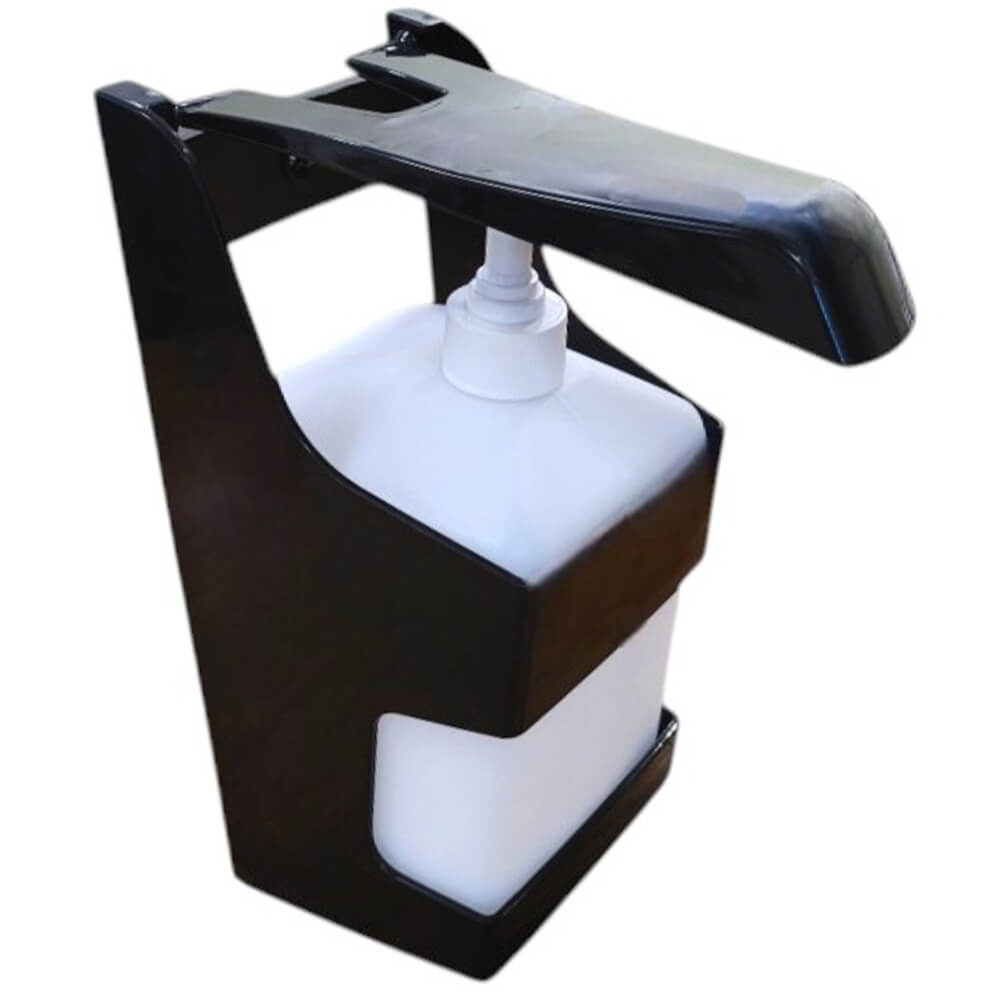 Dozownik do Dezynfekcji 1litr Łokciowy Czarny HS138B | BCO.pl