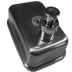 deClean Dozownik Stalowy 500ml do Mydła w Płynie HS160