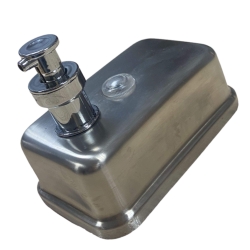 deClean Dozownik Stalowy 500ml do Mydła w Płynie HS160