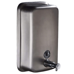 deClean Dozownik Stalowy 500ml do Mydła w Płynie Matowy HS181