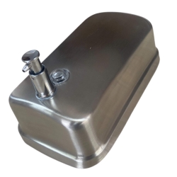 deClean Dozownik Stalowy 1000ml do Mydła w Płynie Matowy HS182