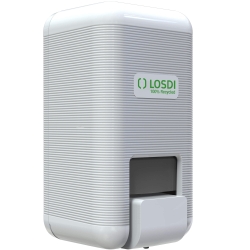 LOSDI Dozownik do Mydła w Płynie 1 litr Kolor Biały ECO LUXE CJ3003B-L