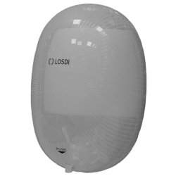 LOSDI Dozownik do Mydła w Płynie 850ml Star Line Biały CJ6003B