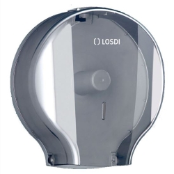 LOSDI Podajnik na Papier Toaletowy Big Jumbo Transparentny CP0205-L