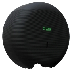 LOSDI Podajnik do Papieru Toaletowego Jumbo Kolor Czarny MATT ECO LUXE CP3006MT