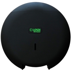 LOSDI Podajnik do Papieru Toaletowego Jumbo Kolor Czarny MATT ECO LUXE CP3006MT