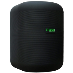 LOSDI Podajnik do Ręczników w Roli Centralnego Dozowania Czarny MATT CP3011MT