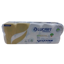 Lucart Papier Toaletowy EcoNatural 10 Celuloza 2W Fiberpack 10 rolek 811822J