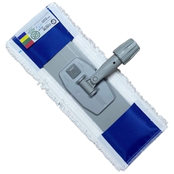 Mopatex CISNE Nakładka z Microfibry 40cm Antibacterial + Stelaż do Mopa 40cm Szary