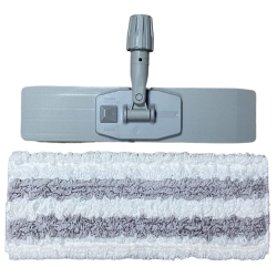 Mopatex CISNE Nakładka z Microfibry 40cm Antibacterial + Stelaż do Mopa 40cm Szary