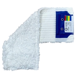 Mopatex CISNE Nakładka Microfibra DUO Mop Płaski 40cm Kolor Biały 207540-00