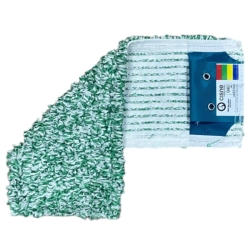 Mopatex CISNE Nakładka Microfibra DUO Mop Płaski 40cm Kolor Zielony 207540-04