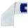 Mopatex CISNE Nakładka Microfibra DUO Mop Płaski 50cm Kolor Biały 207659-00