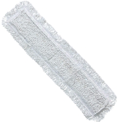 deClean Nakładka Mop Płaski Kieszeniowy Biały 80 cm HS401