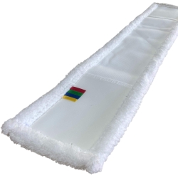 deClean Nakładka Mop Płaski Kieszeniowy Microfibra 80 cm HS405