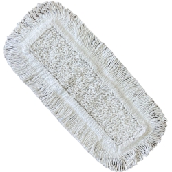 deClean Nakładka Mop Płaski Kieszeniowy Bawełna Biały 40cm 125g HS410