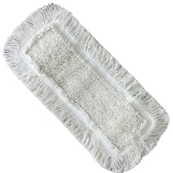 deClean Nakładka Mop Płaski DUO Kieszeniowy + Klips Bawełna 40cm 145g HS416