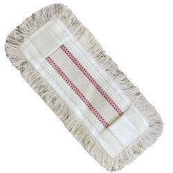 deClean Nakładka Mop Płaski DUO Kieszeniowy + Klips Bawełna EXTRA 40cm 160g HS417