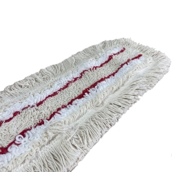 deClean Nakładka Mop Płaski DUO Kieszeniowy + Klips Bawełna EXTRA 40cm 160g HS417