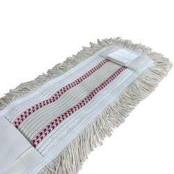 deClean Nakładka Mop Płaski DUO Kieszeniowy + Klips Bawełna EXTRA 40cm 160g HS417