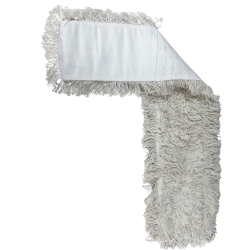 deClean Nakładka Mop Płaski Kieszeniowy Bawełena 80cm 275g HS438