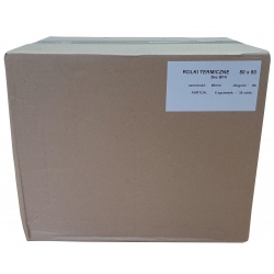 Rolki Termiczne 80x80m Zgrzewka 6 sztuk