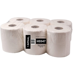 Ręcznik Papierowy Celuloza Biała 100m 2W a6-6 sztuk Midi HS547