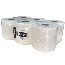 Ręcznik Papierowy Celuloza Biała 100m 2W a6-6 sztuk Midi HS547