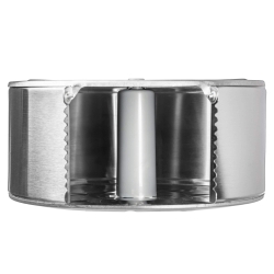 deClean Podajnik Stalowy do Papieru Toaletowego JUMBO HS151