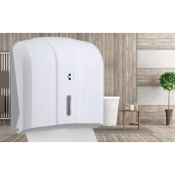 deClean Podajnik do Ręczników Papierowych Składanych Biały HS040