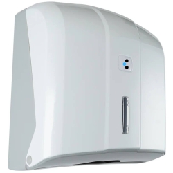 deClean Podajnik do Ręczników Papierowych Składanych Biały HS040