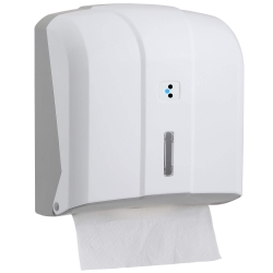 deClean Podajnik do Ręczników Papierowych Składanych Biały HS040