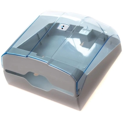 deClean Podajnik do Ręczników Papierowych Składanych Transparentny HS040T