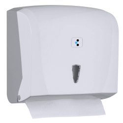 deClean Podajnik do Ręczników Papierowych Składanych Biały HS041