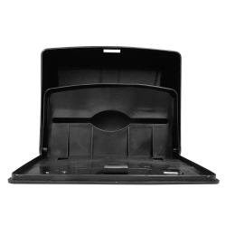 deClean Podajnik do Ręczników Papierowych Składanych Czarny HS047B