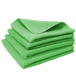 Ścierka z Microfibry 32x32 Soft 320g Zielona 10szt. HS653