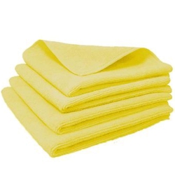 Ścierka z Microfibry 32x32 Soft 320g Żółta 10szt. HS653