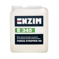 ENZIM Silnie skoncentrowany preparat do usuwania powłok polimerowych FORCE STRIPPER HD 5L E345
