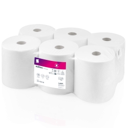 Satino by WEPA Ręcznik Papierowy 150m 2W System Autocut Zgrzewka 6szt. 317820