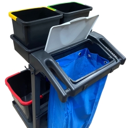 deClean Wózek Serwisowy do Sprzątania HSC460