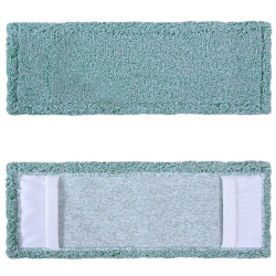 deClean Nakładka Mop Płaski Kieszeniowy Microfibra 40cm Kolor Zielony HS412